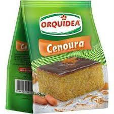 Mist. p/ bolo Orquidea Cenoura 400g