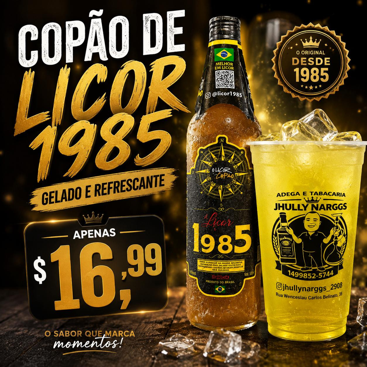 COPÃO DE LICOR 1985 