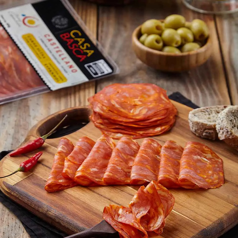 Salame Castellano 80G - Casa Basca