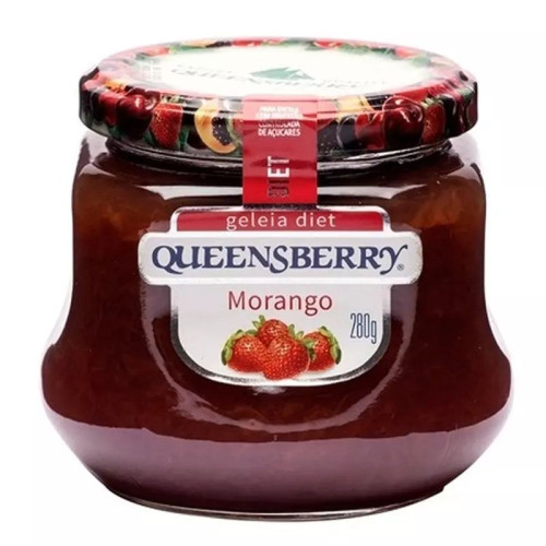 Geleia QueensBarry Diet Morango