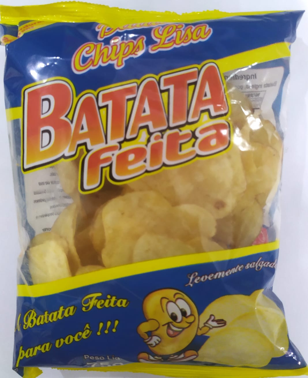 BATATA FEITA CHIPS LISA 75G
