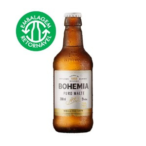 CERVEJA BOHEMIA LITRINHO 300ML