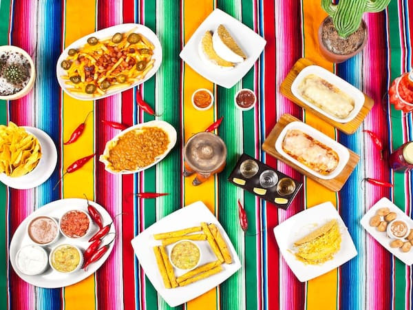 Rodízio Experiência Mexicana completa - 10 pratos