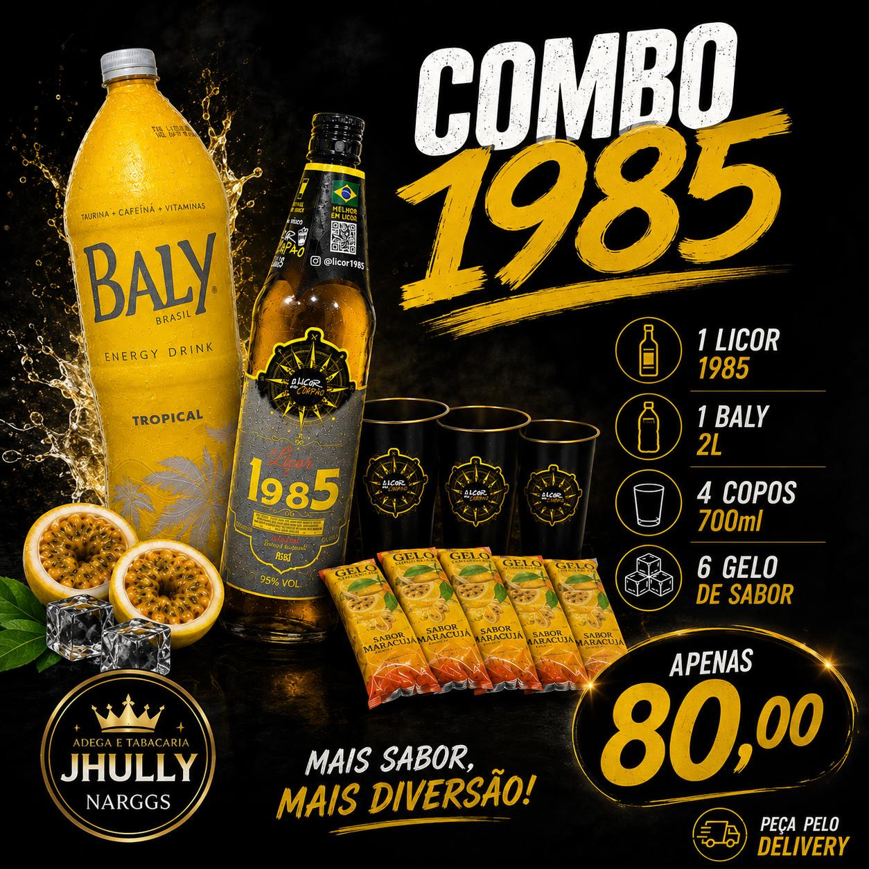 COMBO DE LICOR 1985 