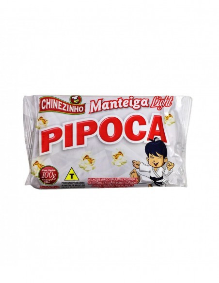 Pipoca p Micro Manteiga Light (Chinezinho) 100g