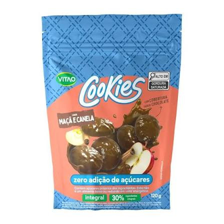 Cookies Integ Vitao Cob Choc Diet Maca Canela 120g