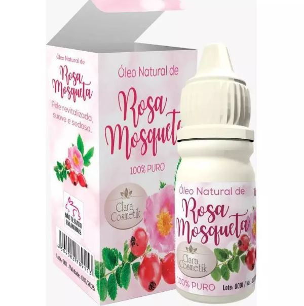 OLEO DE ROSA MOSQUETA 100% PURO 10ML