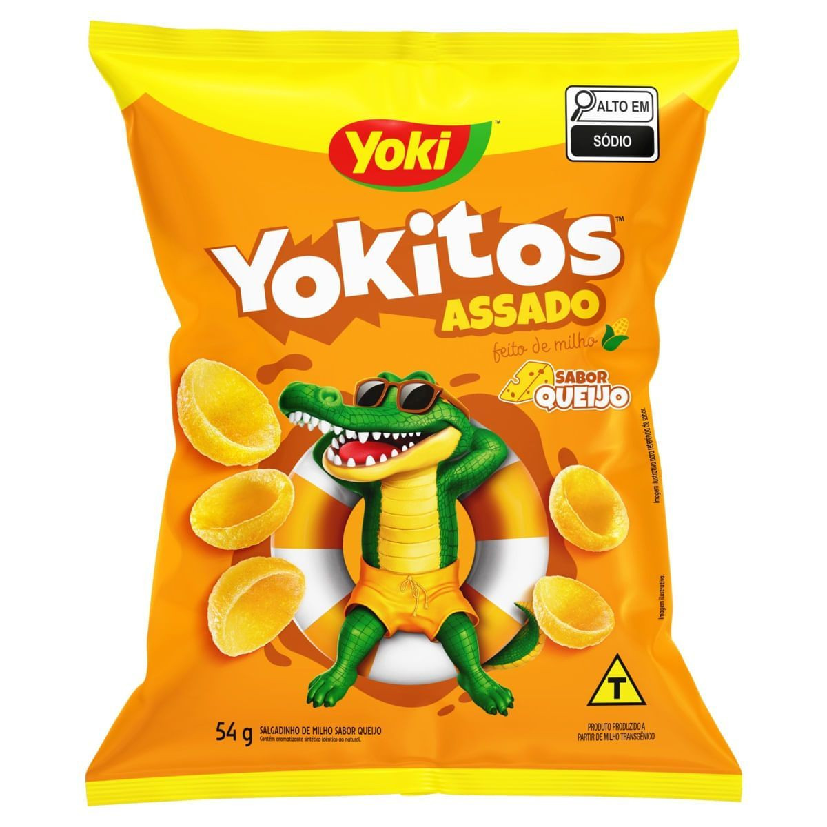 SALGADO YOKITOS CONCHINHA QUEIJO 54G UN
