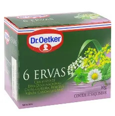 Cha de 6 Ervas (Dr. Oetker) 10g