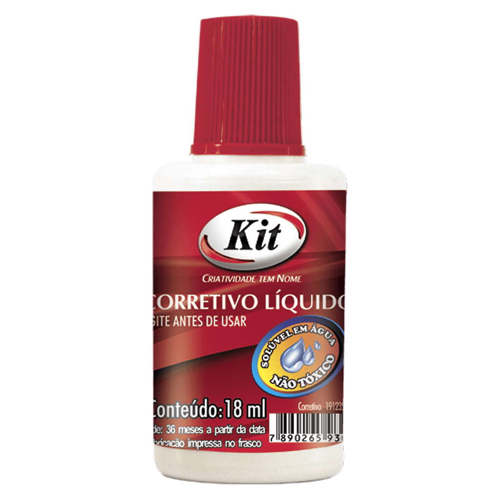 Corretivo Líquido KIT 18ML