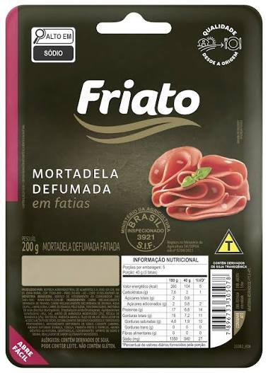 Mortadela Defumada FRIATO 200g