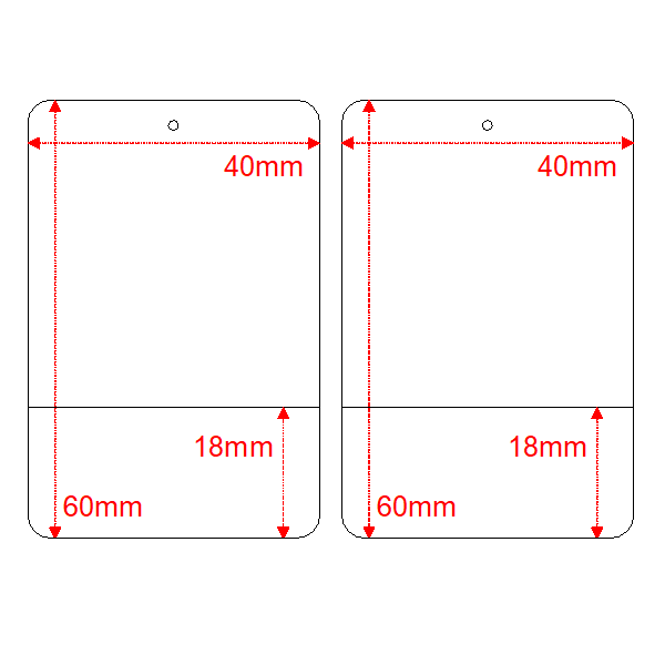 Etiqueta 40x60 2C 1P