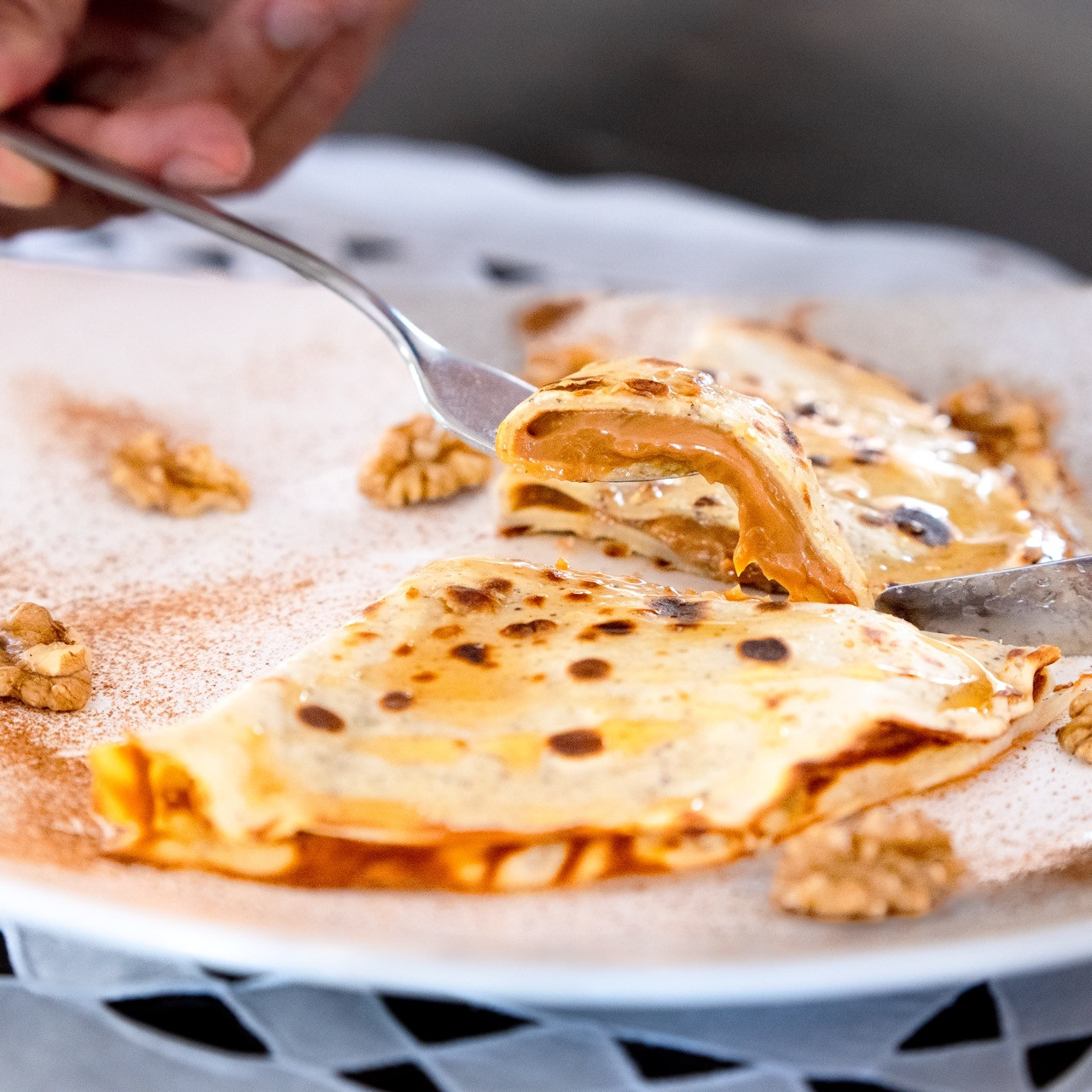 CREPE DE DOCE DE LEITE
