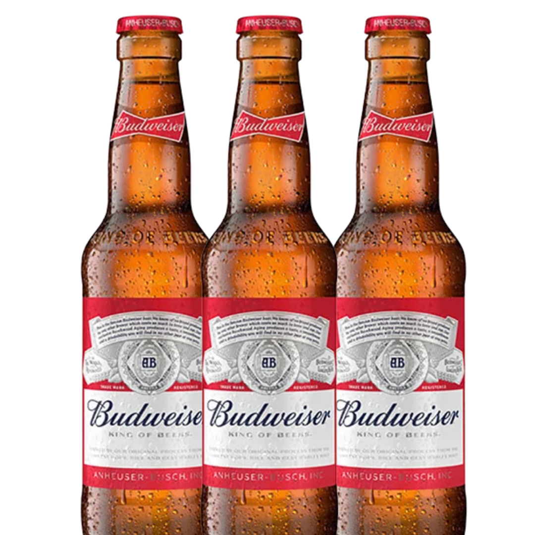 PROMOÇÂO.. 03 BUDWEISER LONG NECK 330ML