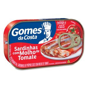 SARDINHA GOMES DA COSTA C/ TOMATE 125G