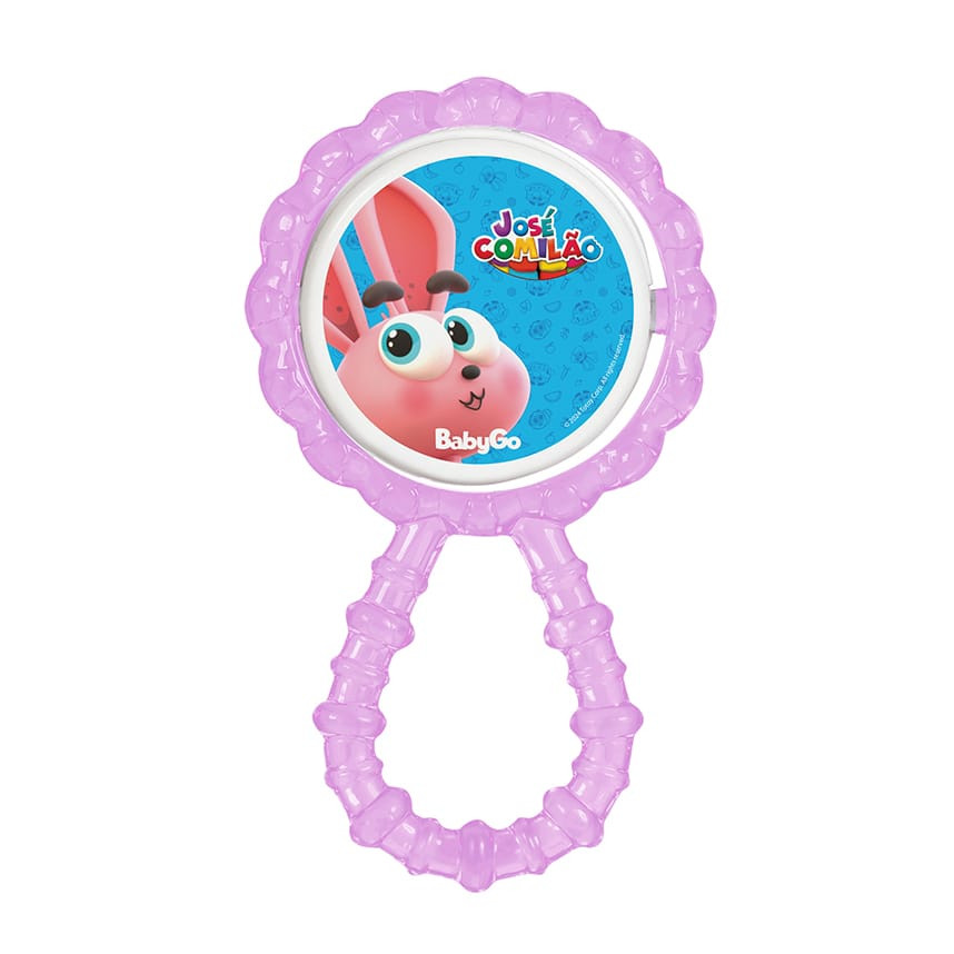 Chocalho Mordedor José Comilão - Rosa