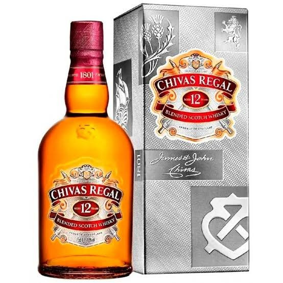 WHISKY CHIVAS REGAL "12 ANOS" 750ML