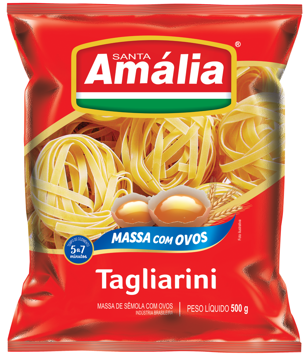 MACARRÃO TAGLIARINI STA AMALIA C/ OVOS 500G