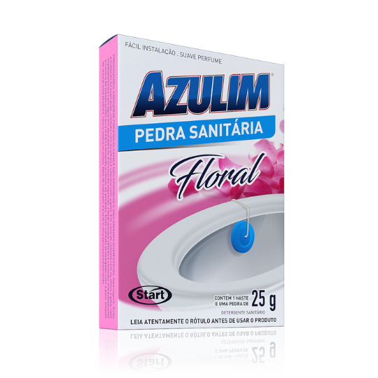 PEDRA SANITARIA AZULIM 25G FLORAL