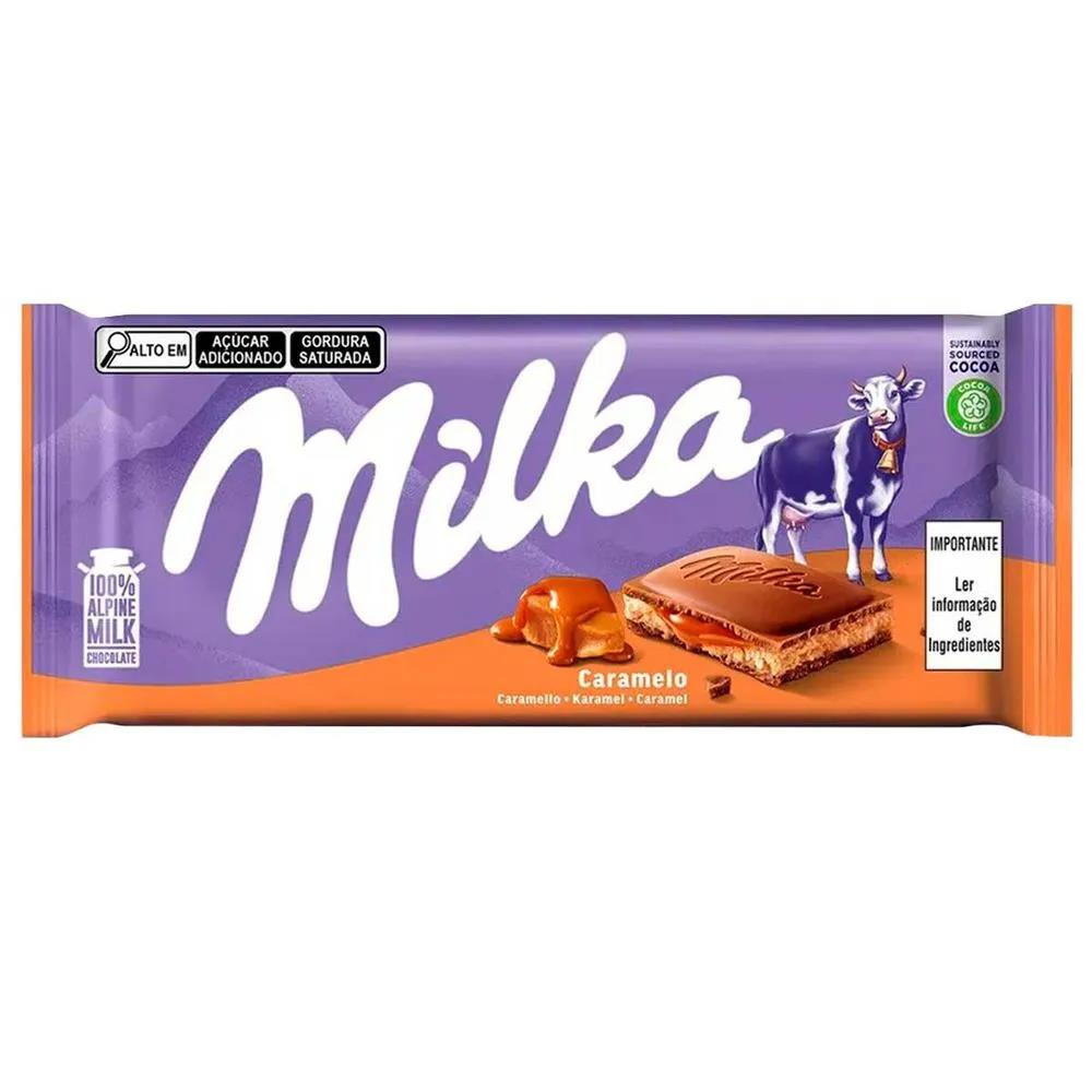 BARRAO MILKA 100G CARAMELO CARAMEL