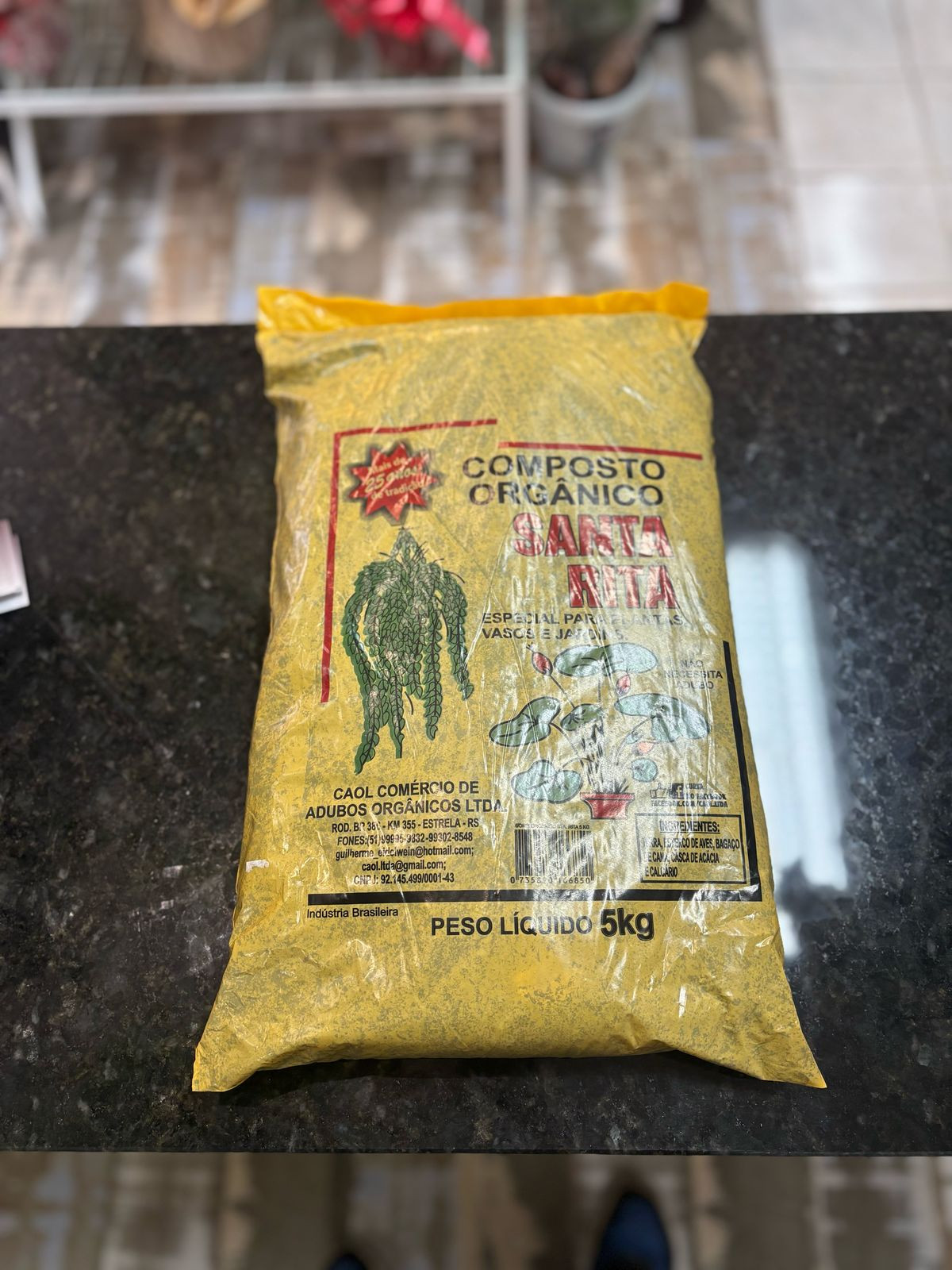 TERRA PACOTE 5KG