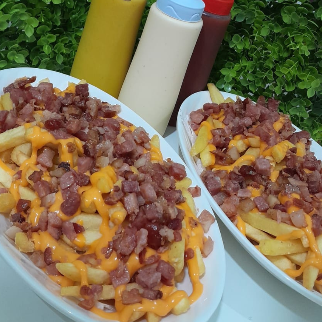 BATATA FRITA COM BACON E CHEDDAR 350G