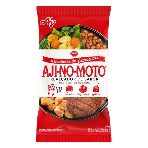 SAL REFINADO AJI-SAL REALÇADOR DE SABOR SC36G¬