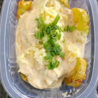 LASANHA DE ABOBRINHA C/ FRANGO E BACON LOWCARB (C/ LACTOSE) 320 GRAMAS  Congelado.