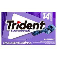 CHICLETE TRIDENT BLUEBERRY 25G