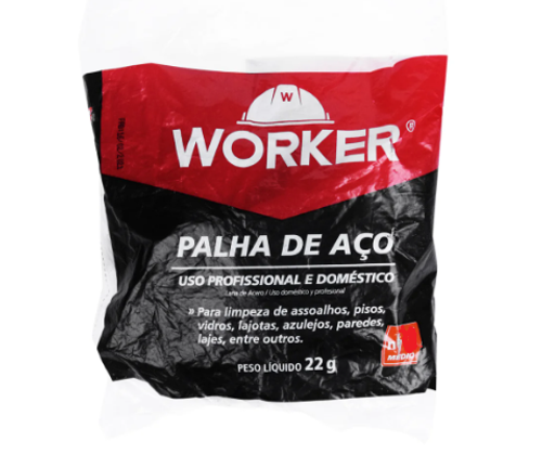 Palha de Aço Nº1 22g Worker
