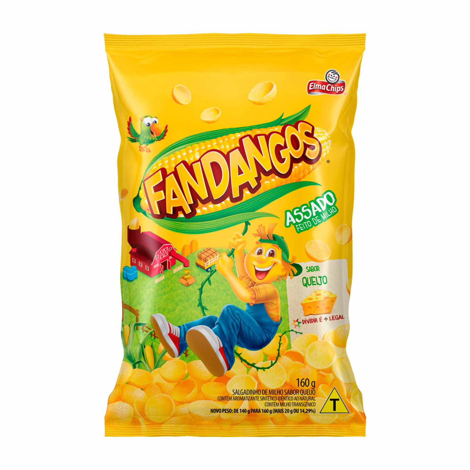 FANDANGOS QUEIJO 105GR
