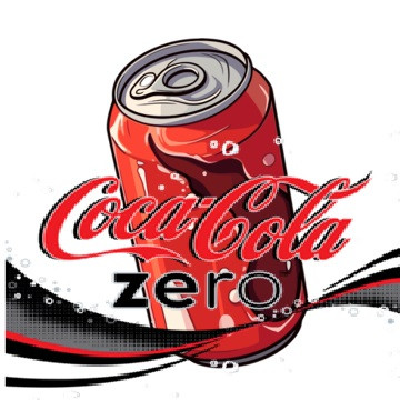 COCA COLA ZERO 350ML