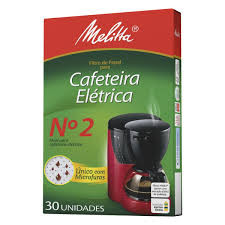 Filtro Melitta caf.  elétrica nº2