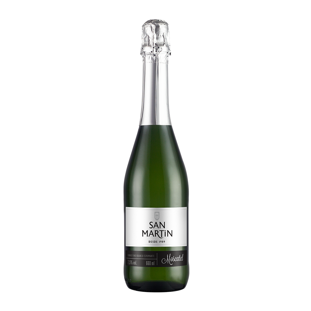 ESPUMANTE SAN MARTIN MOSCATEL BRANCO 660ML