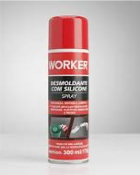 Desmoldante com Silicone 300ml/170g - Worker