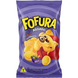Salgadinho de Milho Sabor Churrasco (Fofura) 60g