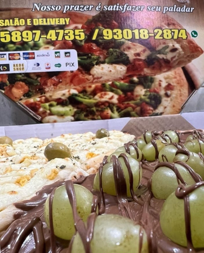 Pizza Broto - 2 Sabores
