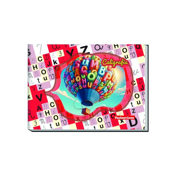 Caderno de caligrafia PanA 48 folhas 