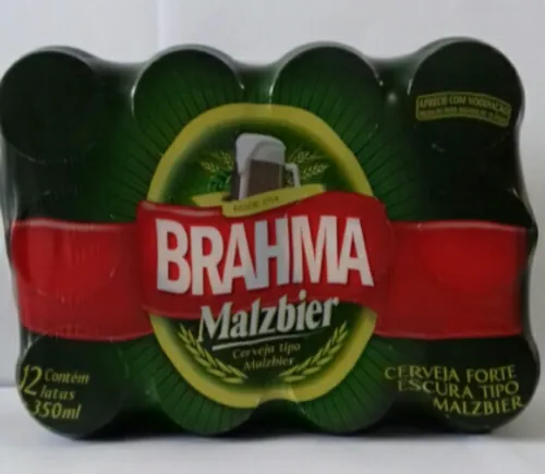 BRAHMA MALZBIER LATA 12X350ML