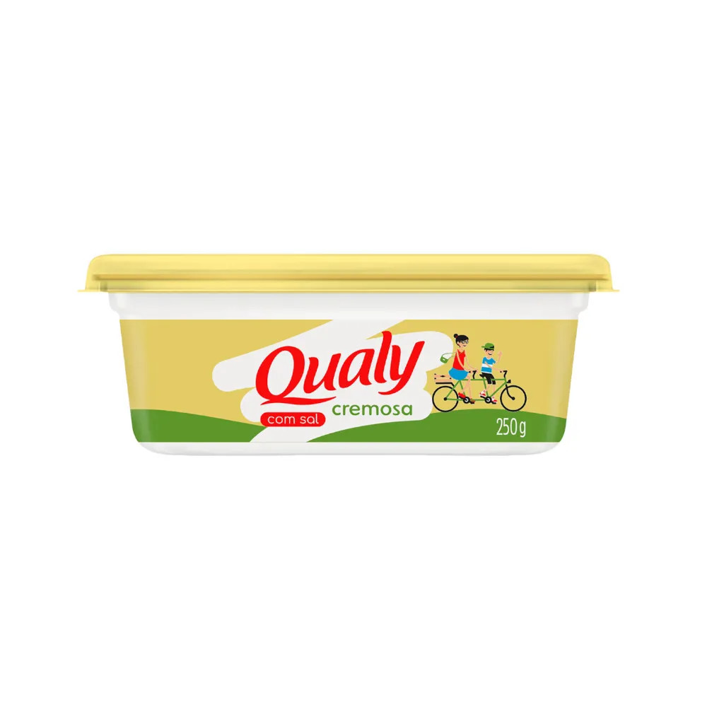 Margarina cremosa com sal pote 250g