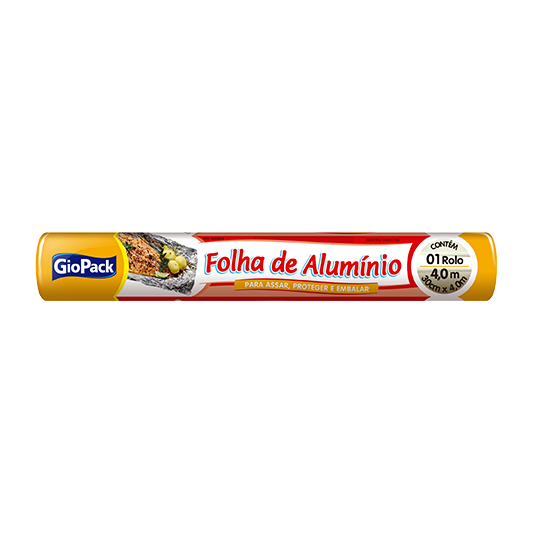 FOLHA DE ALUMINIO GIOPACK 30CMX4M