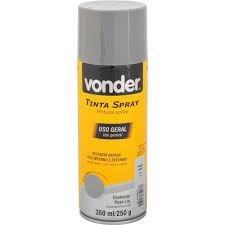 Tinta Spray Verniz Fundo 350ml/250g - Vonder