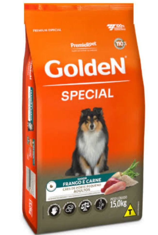 Golden Special Adulto Raças Pequenas 15kg