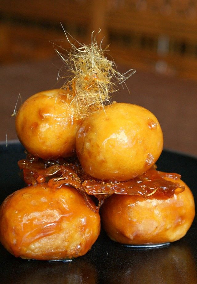 Fruta caramelada