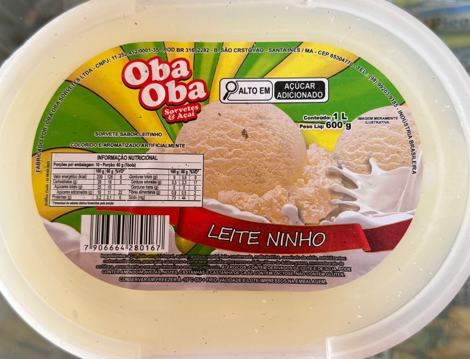 LEITE NINHO POTE