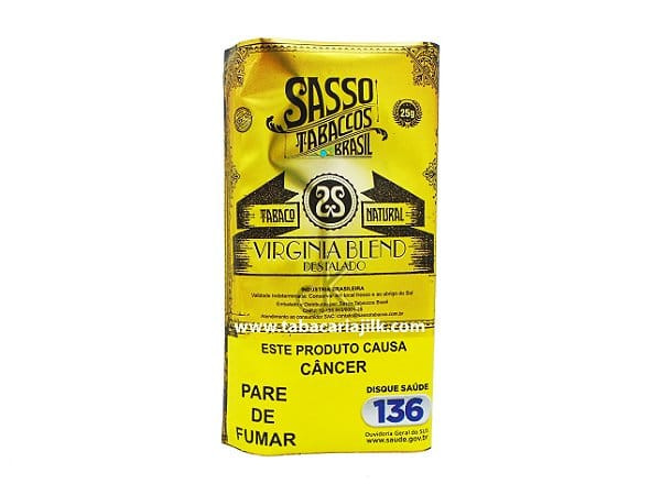 TABACO SASSO VIRGINIA BLEND 25G