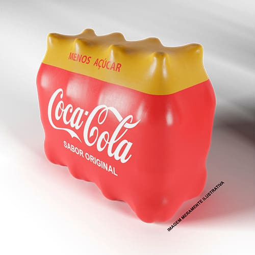 Combo 8 Coca-Cola menos açúcar 2l