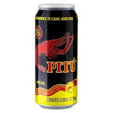 AGUARDENTE DE CANA ADOÇADA  PITÚ 473ML 