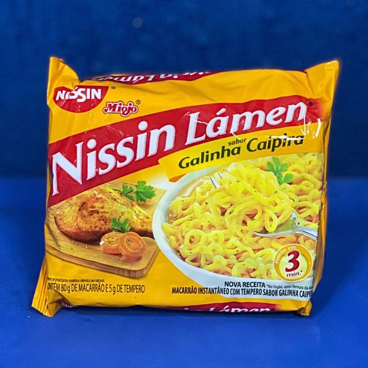 MIOJO NISSIN LAMEN GALINHA CAIPIRA