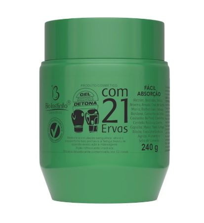 GEL DETONADOR 21 ERVAS 240G BIO INSTINTO
